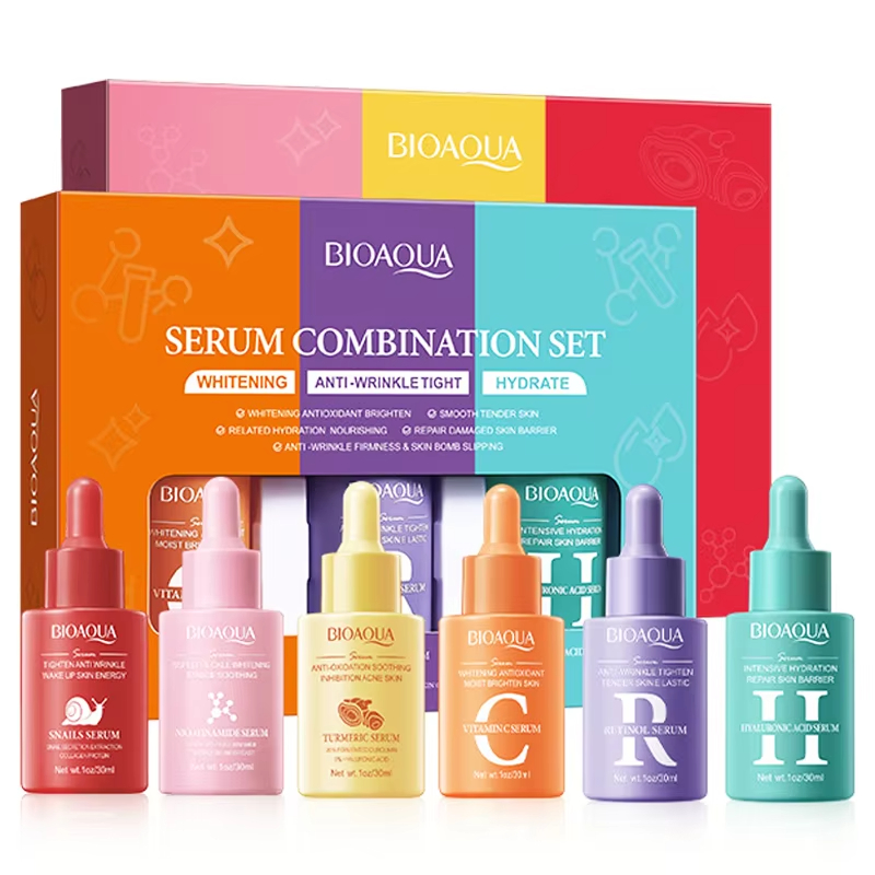 Skincare Vitamin C - バイオアクアビタミンCヒアルロン酸セラム,保湿,引き締め,明るく,フェイシャルエッセンス,スキンケア,1セットあたり3個