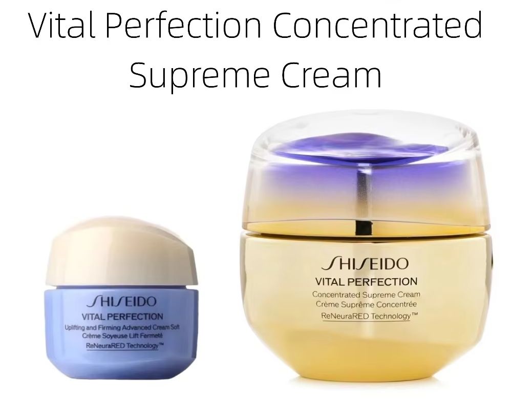 Skincare Laneige - 資生堂 バイタルパーフェクションクリーム SPF30 (15ml/50ml)、普通肌～乾燥肌用 - 目に見えるようにリフトアップ＆ハリを与えます、日本製スキンケア
