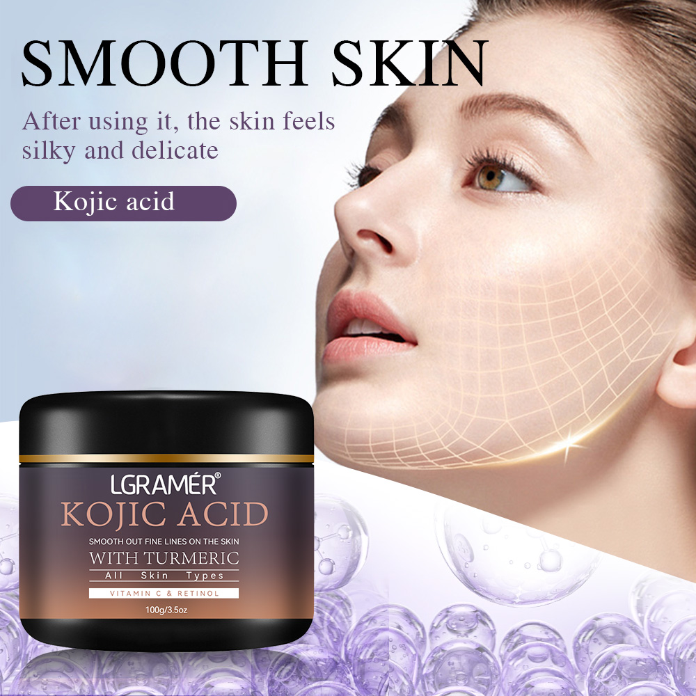コウジ酸保湿フェイスクリーム,ビタミンCとターメリック,シミ - Skincare Vitamin C のレビューと価格