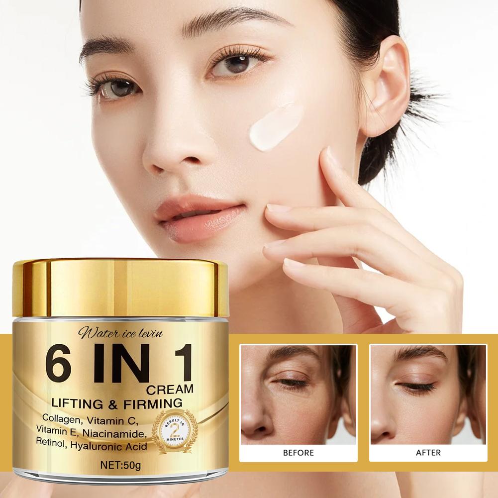 6 IN 1 コラーゲンフェイスクリーム リフティング・ファ - Skincare Vitamin C のレビューと価格