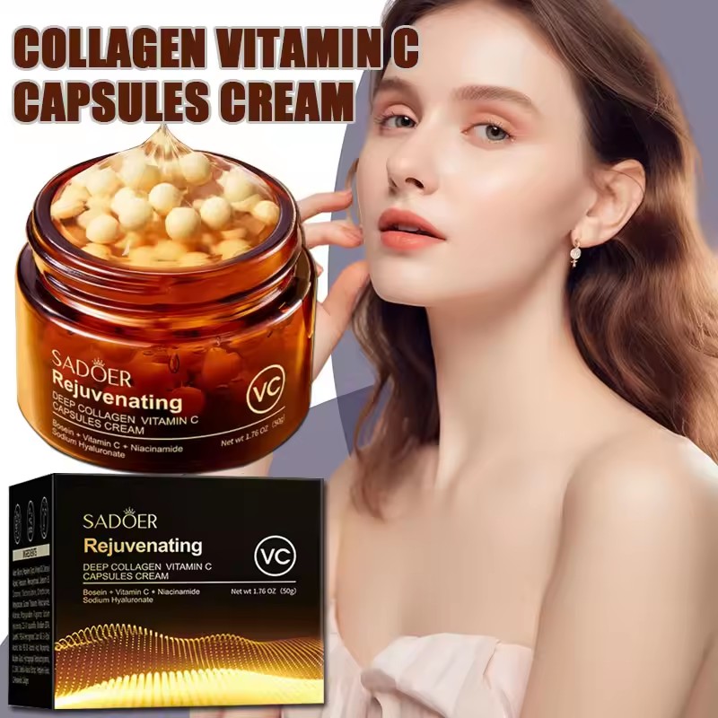 ビタミンCカプセルクリーム コラーゲン しわ除去クリーム ア - Skincare Vitamin C のレビューと価格
